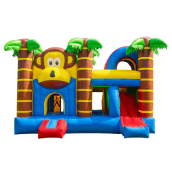 Monkey Bouncy Castle Combo
