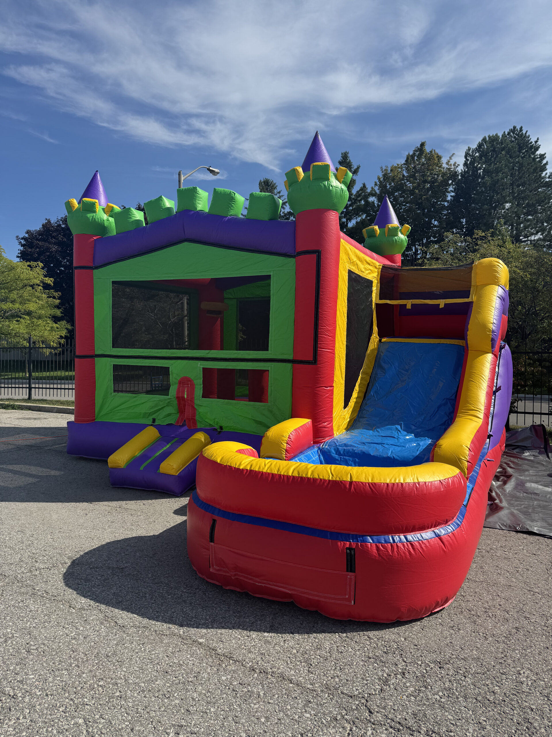 Imperial Castle Bouncy Castle Combo - Photo 2