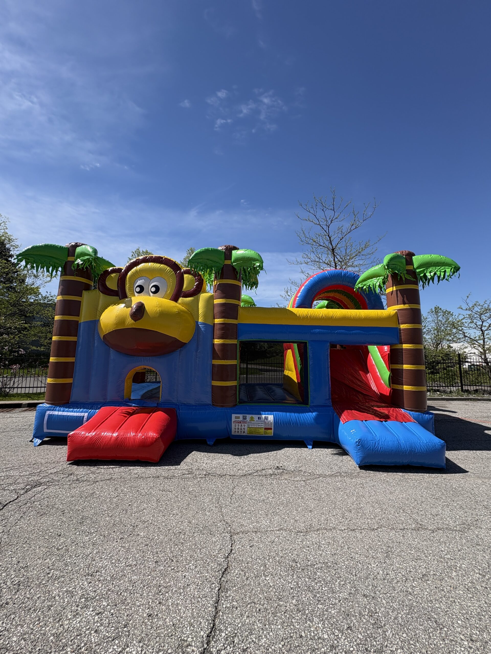 Monkey Bouncy Castle Combo - Photo 2