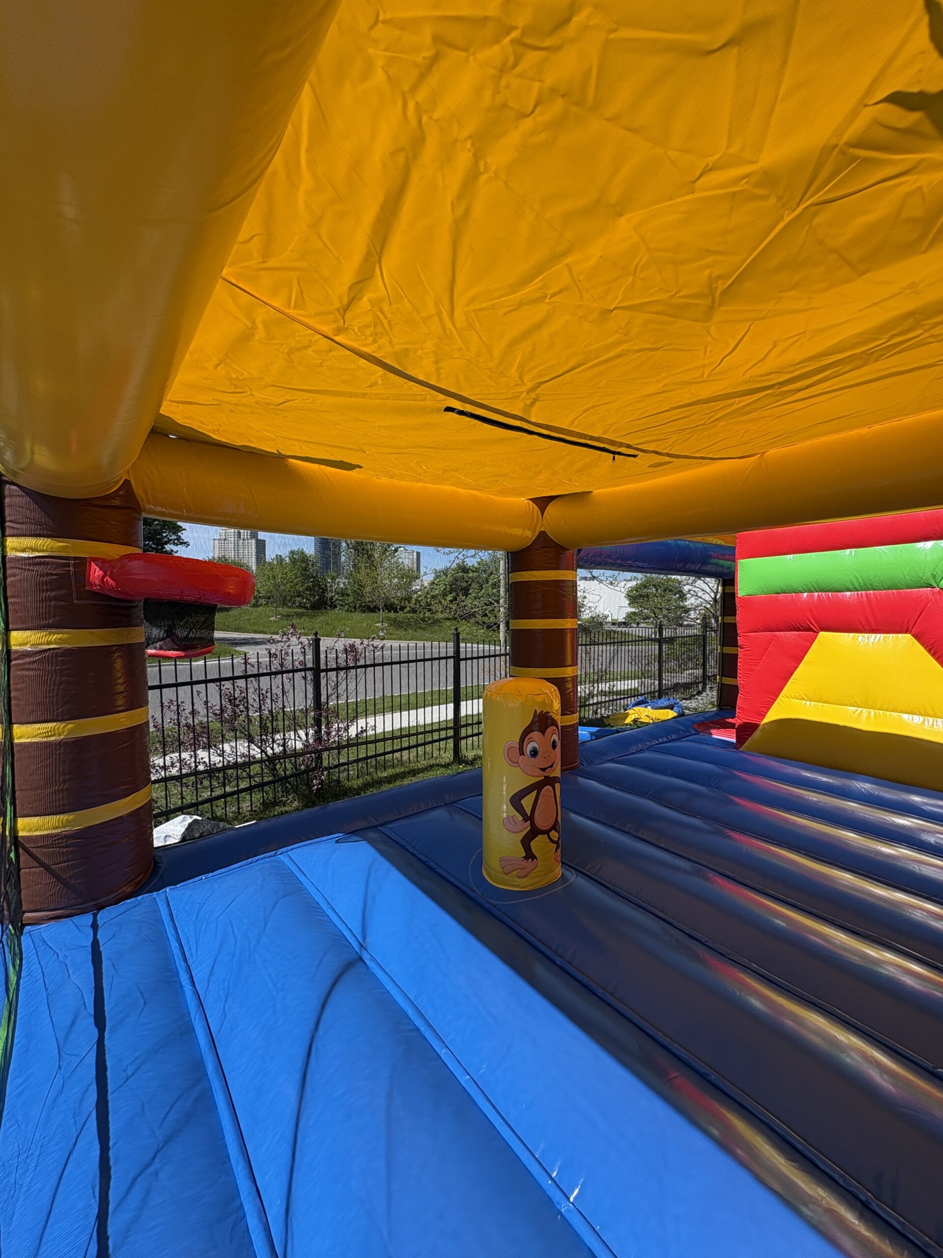 Monkey Bouncy Castle Combo - Photo 3